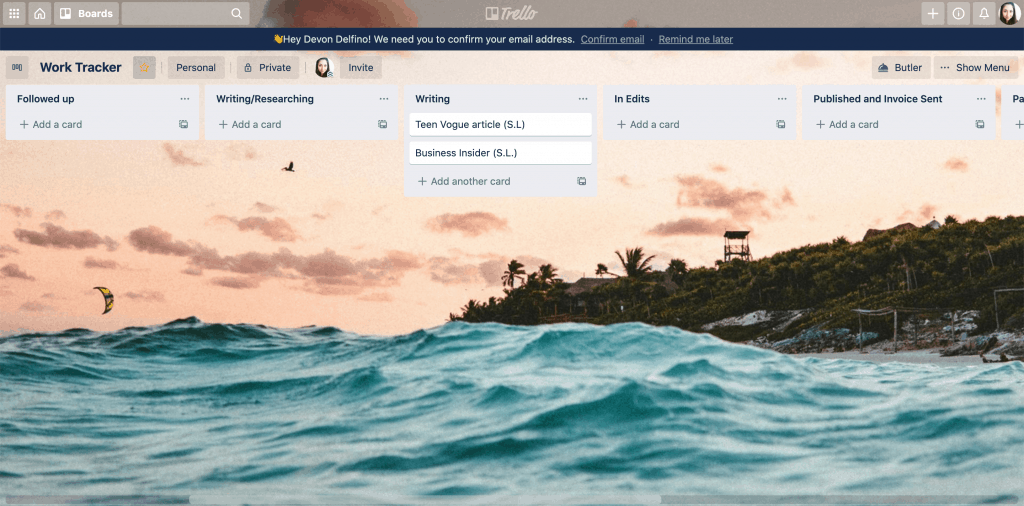 Trello: Best Writer Tools 2020