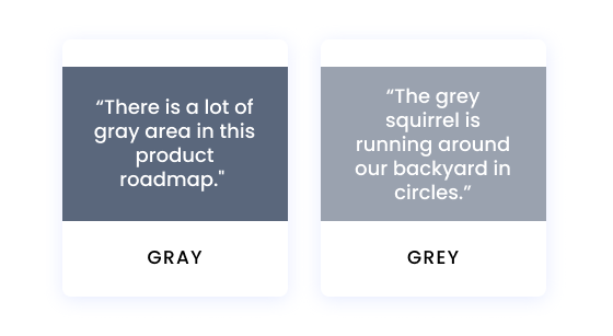 “There is a lot of gray area in this product roadmap."  The grey squirrel is running around our backyard in circles.