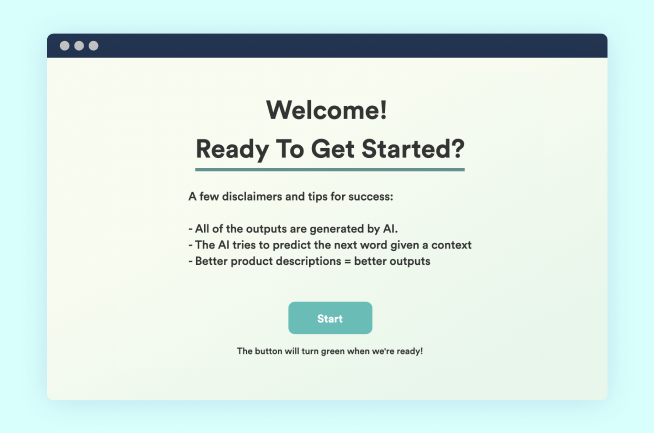 Welcome Ready to get started? Copy.ai