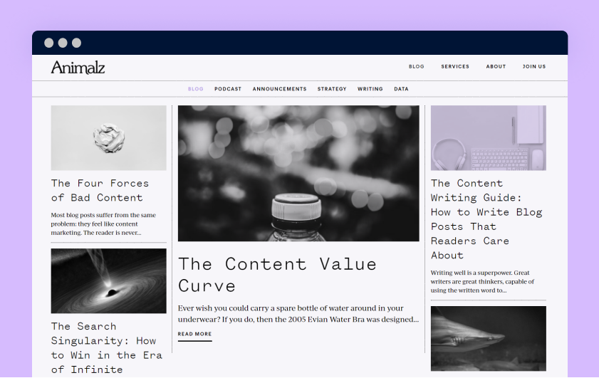 The Content Value Curve - Animalz