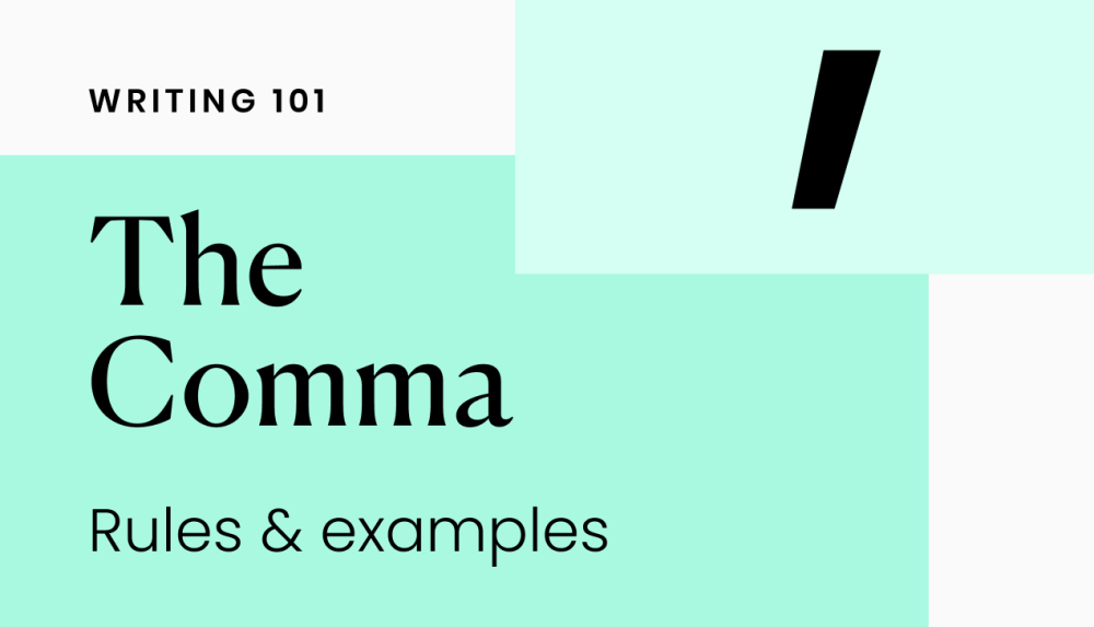 How To Use Commas: Rules And Examples - Writer