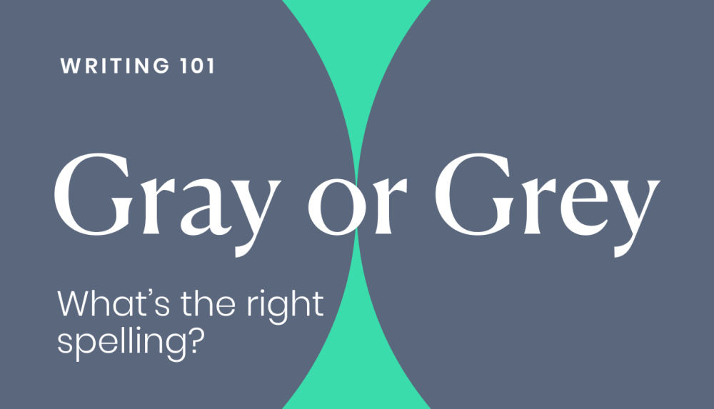 Gray vs. Grey—What's The Difference?, Gray 