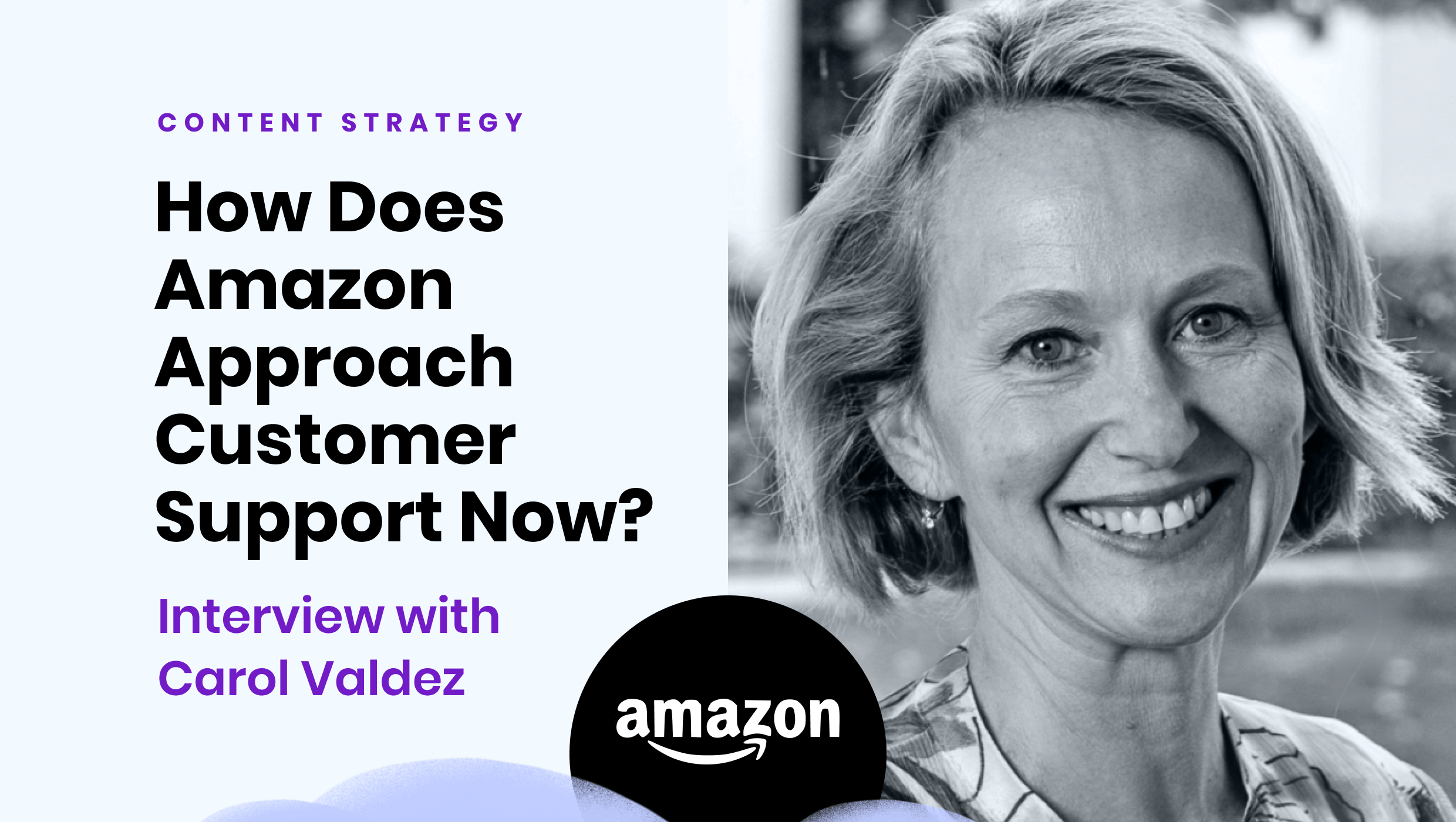 How does Amazon approach customer support now? Writer