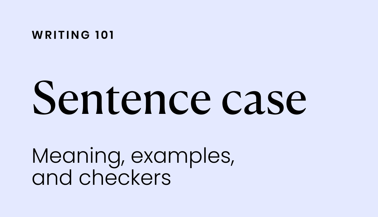 Seven Parts Of A Sentence