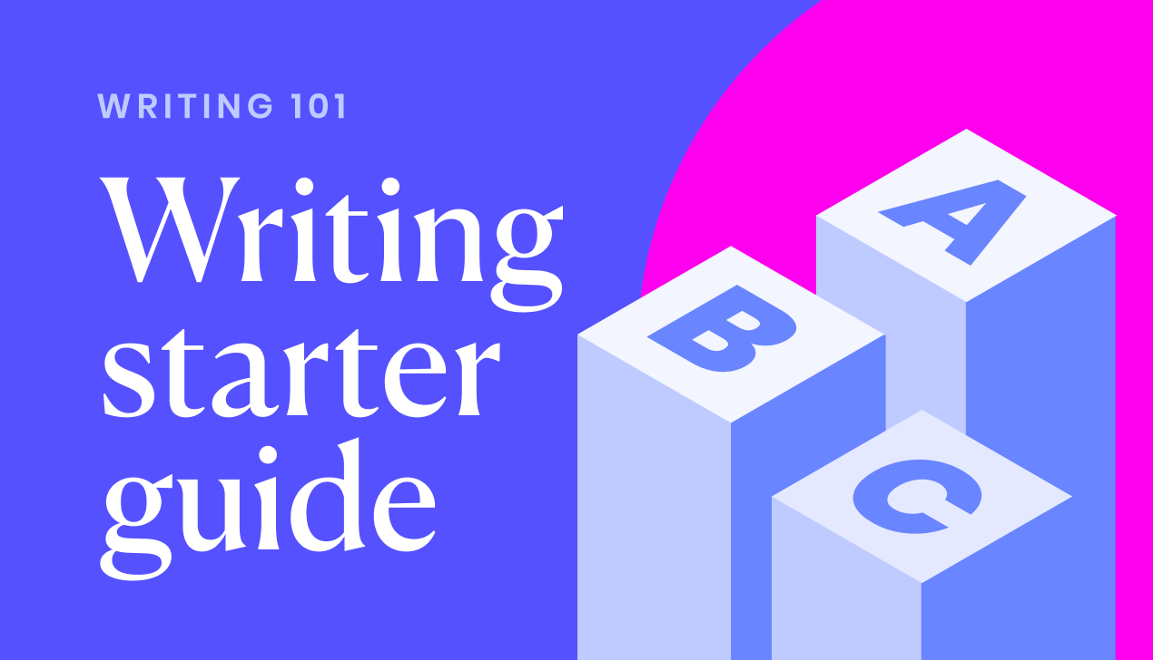 Writing starter guide: The basics - Writer