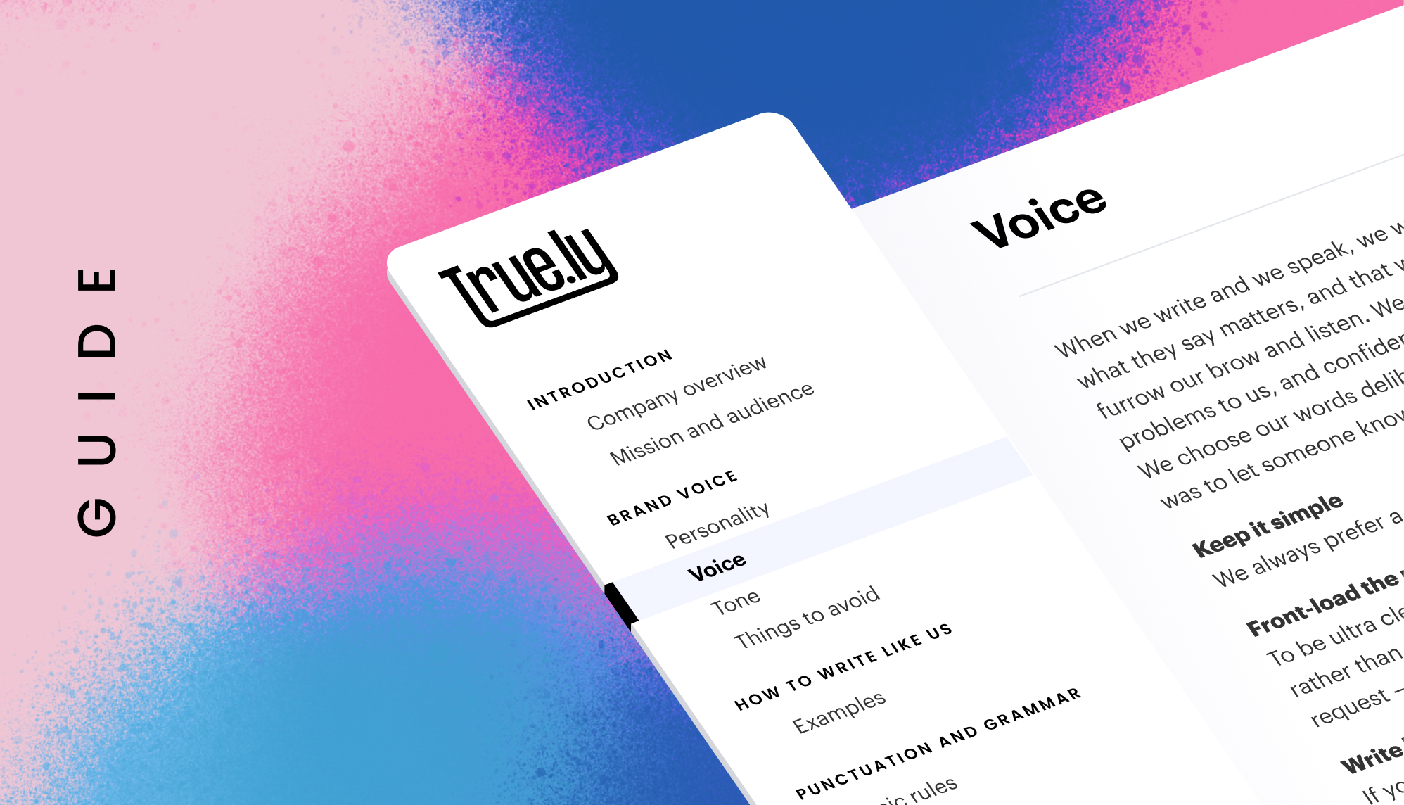 Style guide template with examples - Writer