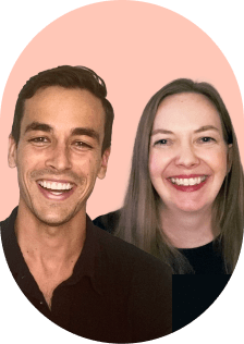 Ty Magnin and Kate McDaniel from UiPath