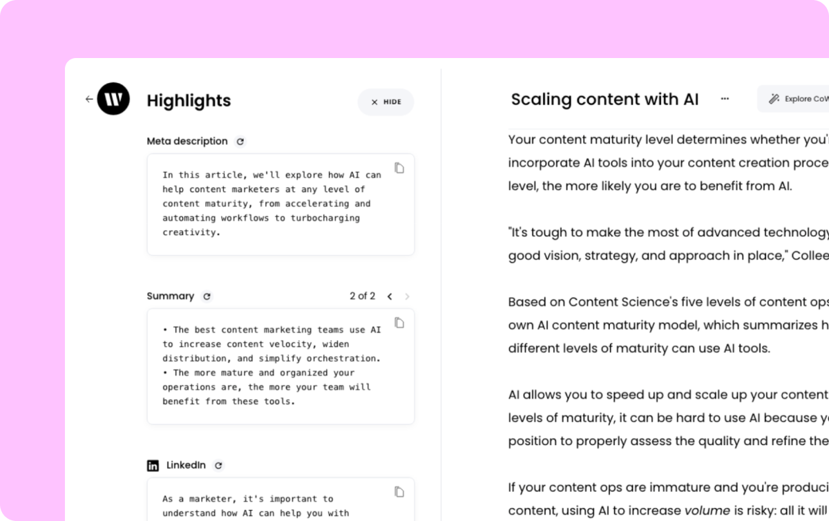 AI Writing Tools: How to (Properly) Use Them - Content @ Scale