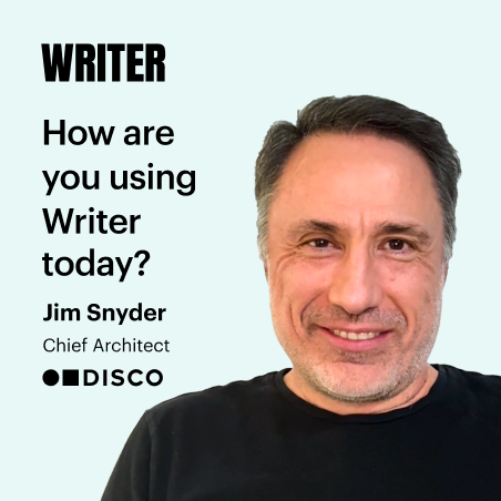 How are you using Writer today?