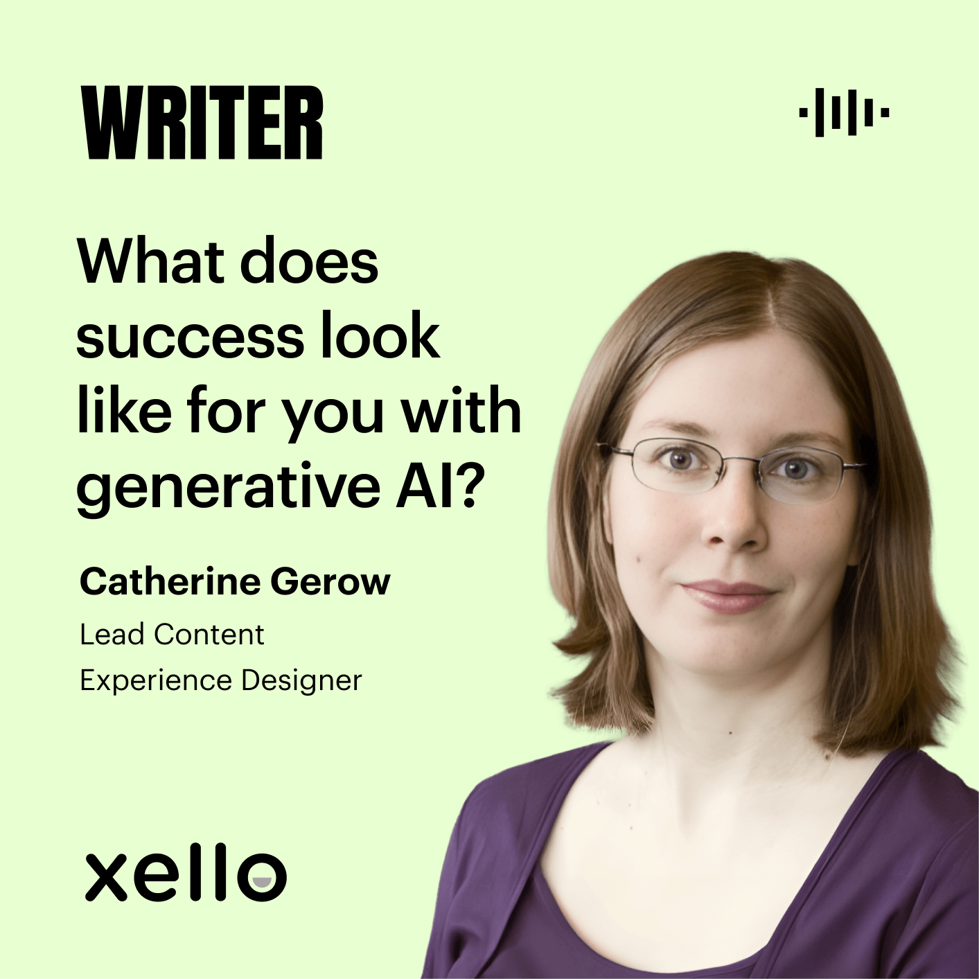 What does success look like for you with generative AI?