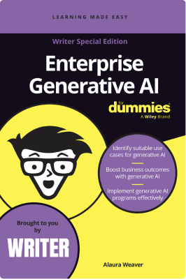Enterprise generative AI for dummies, Writer special edition