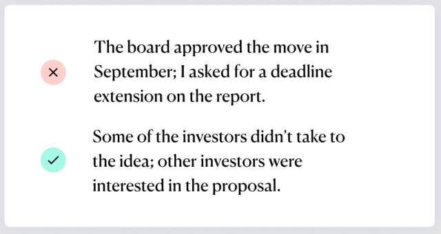 The board approved the move in September; I asked for a deadline extension on the report. Some of the investors didn't take to the idea; other investors were interested in the proposal.
