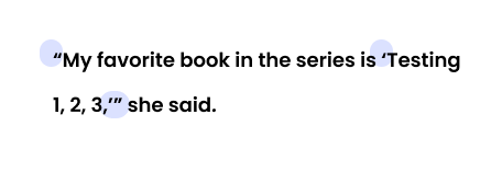 “My favorite book in the series is ‘Testing 1, 2, 3,’” she said.