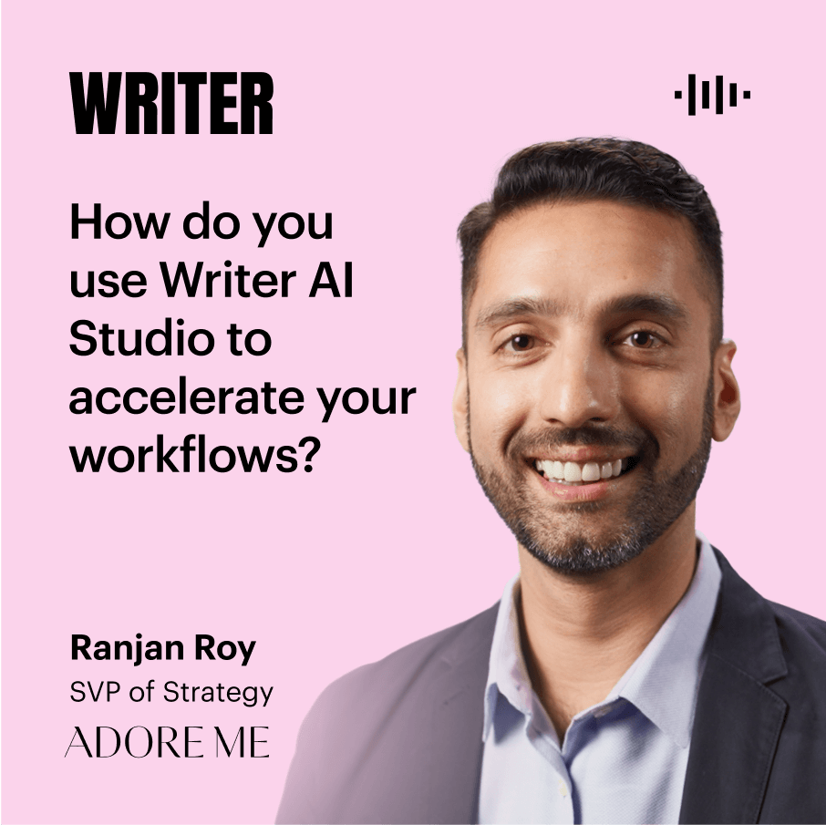 How do you use Writer AI Studio to accelerate your workflows?