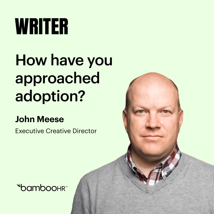 How have you approached adoption?