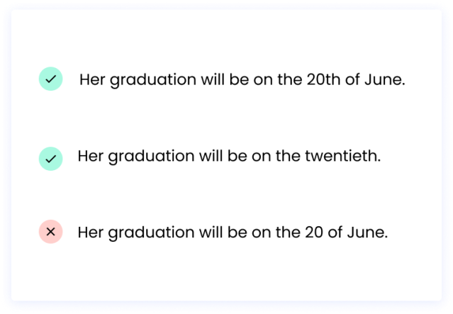 correct way to write date in an essay how to write dates as months or days