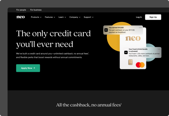 neo credit card
