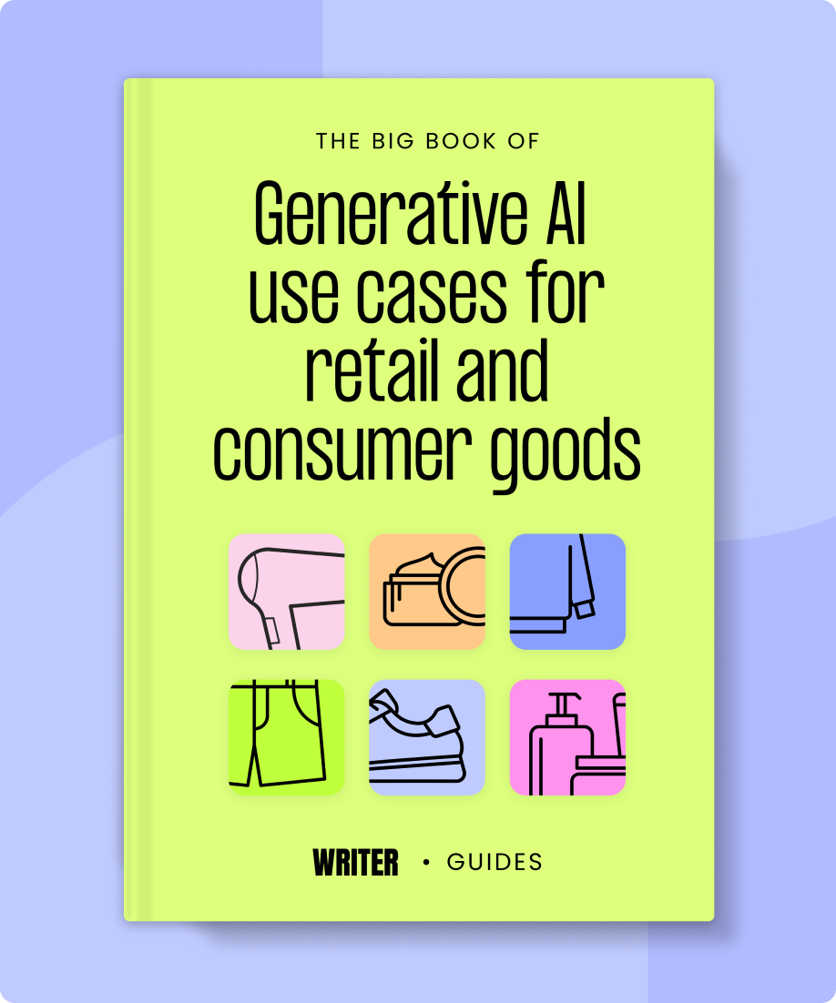 Generative AI use cases for retail and consumer goods