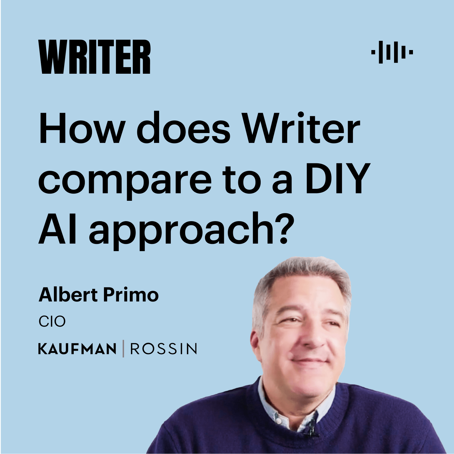 How does Writer compare to a DIY AI approach?