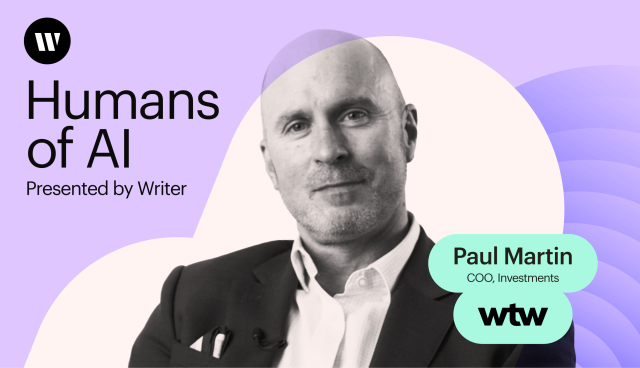 From technophobe to AI champion: WTW’s Paul Martin