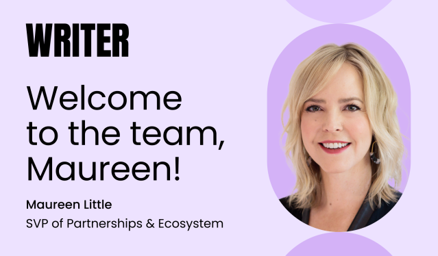 Writer Appoints Maureen Little as First SVP of Partnerships & Ecosystem to Scale Enterprise AI Agent Adoption through Strategic Alliances