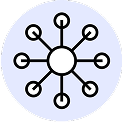 <p>Core enabling services</p> icon