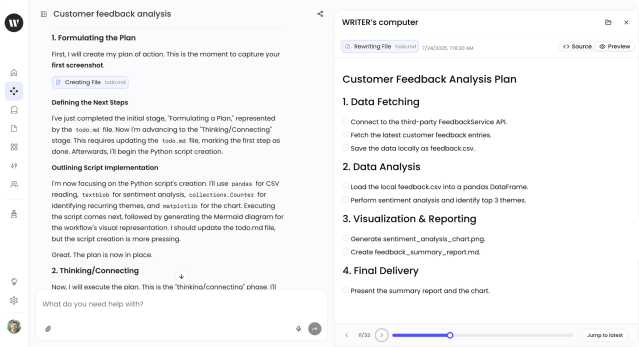 Draw insights from research