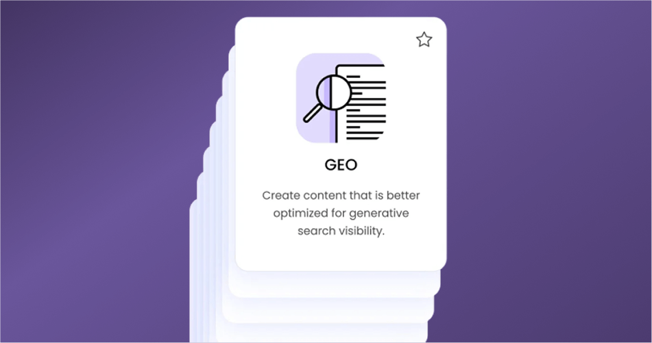 GEO with WRITER AI agents