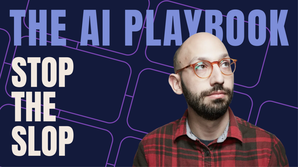 Blog Image - The AI Paybook - Picture of Host - Eisode Title - Stop The Slop2